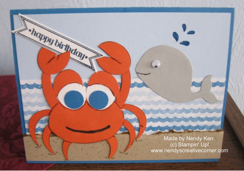 Crab Birthday Card