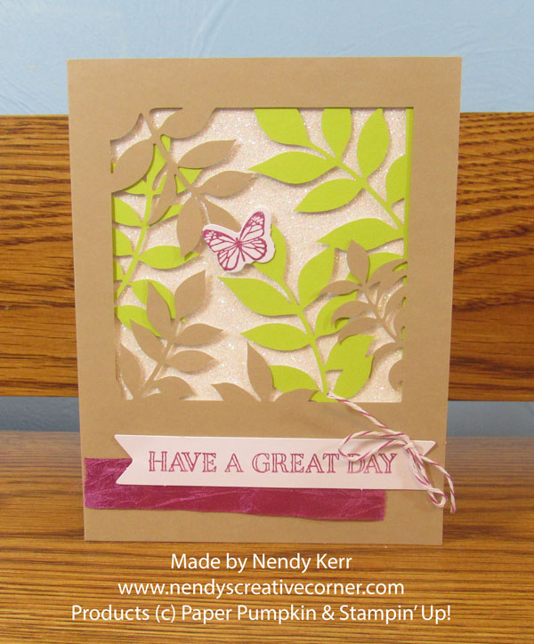 December Paper Pumpkin Kit Nendy's Creative Corner